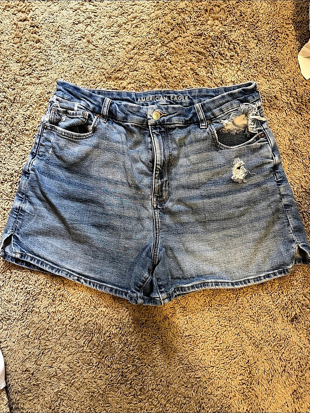American Eagle Distressed Denim Jean shorts